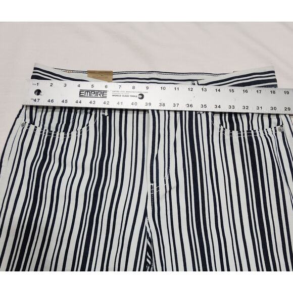 Levi's low Pro Mid rise pants W32'' x L30'' pin stripes - Picture 7 of 10